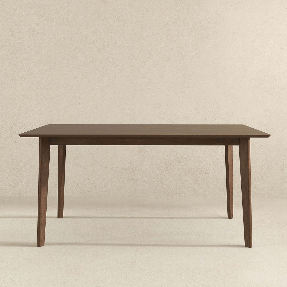Carlos Solid Wood Dining Table Walnut / 47" from Midinmod - Luna Furniture