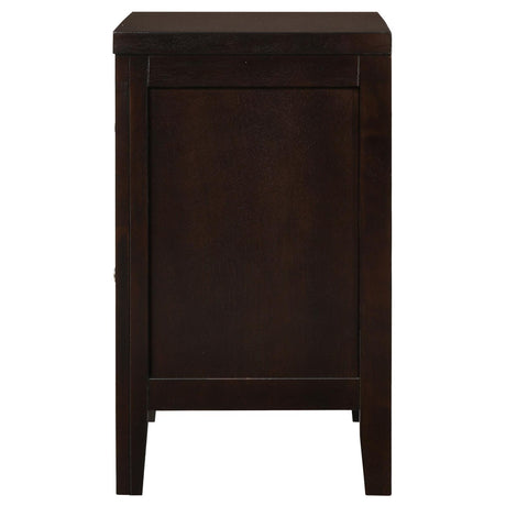 Carlton Cappuccino 2-Drawer Rectangular Nightstand from Coaster - Luna Furniture
