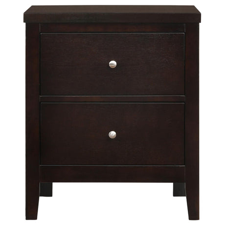 Carlton Cappuccino 4-Piece California King Bedroom Set with Upholstered Headboard from Coaster - Luna Furniture
