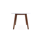 Carlton White Top Dining Table from Ashcroft Furniture - Luna Furniture