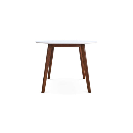 Carlton White Top Dining Table from Midinmod - Luna Furniture