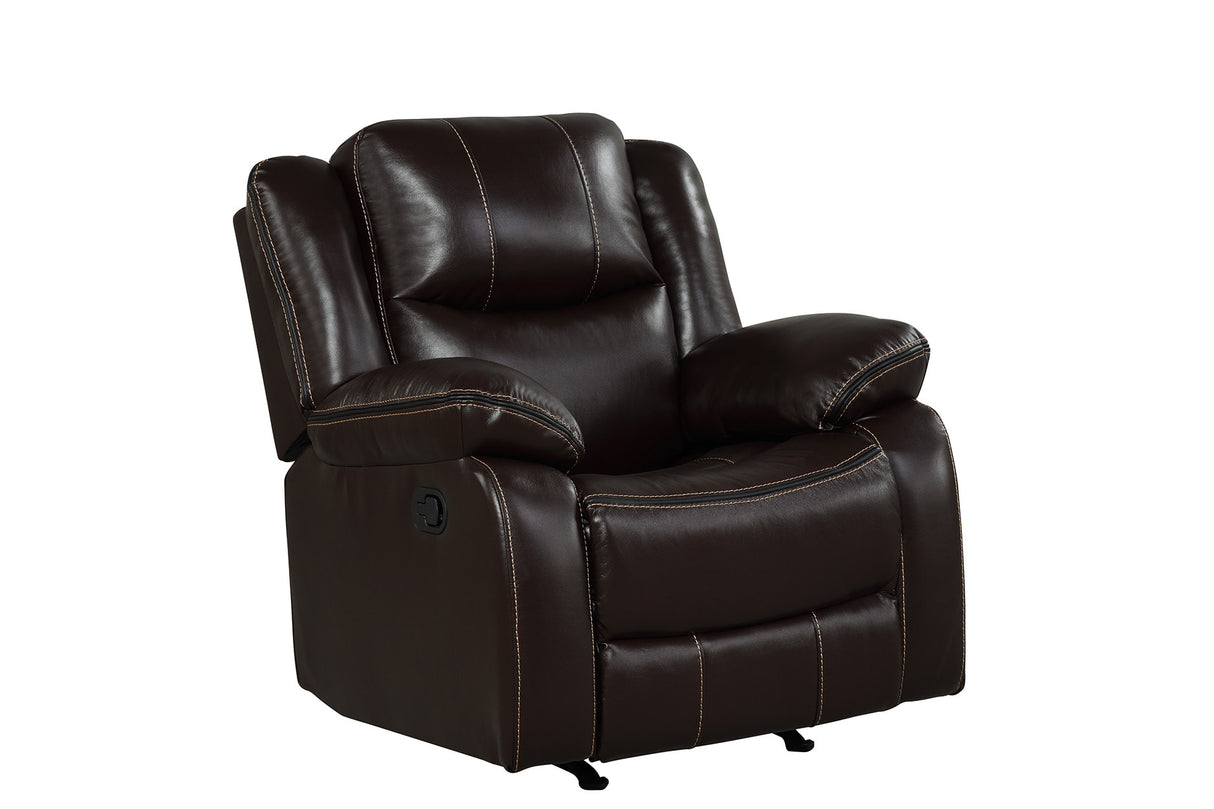 Carter Brown 3-Piece Reclining Living Room Set from Happy Homes - Luna Furniture