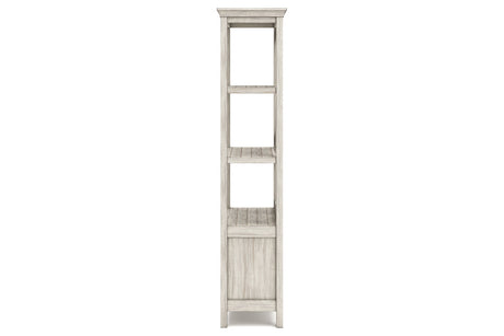 Carynhurst Whitewash 75" Bookcase from Ashley - Luna Furniture