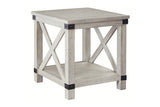 Carynhurst Whitewash End Table from Ashley - Luna Furniture