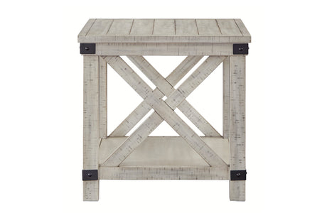 Carynhurst Whitewash End Table from Ashley - Luna Furniture