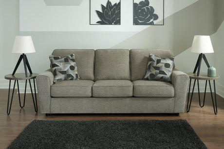 Cascilla Pewter Sofa from Ashley - Luna Furniture