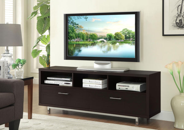 Casey Cappuccino 2-Drawer Rectangular TV Console