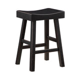 Caspian Black 4-Piece Counter Height Set from Homelegance - Luna Furniture