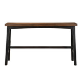 Caspian Black/Brown 4-Piece Pub Height Set from Homelegance - Luna Furniture