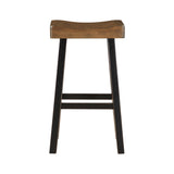 Caspian Black/Brown 4-Piece Pub Height Set from Homelegance - Luna Furniture