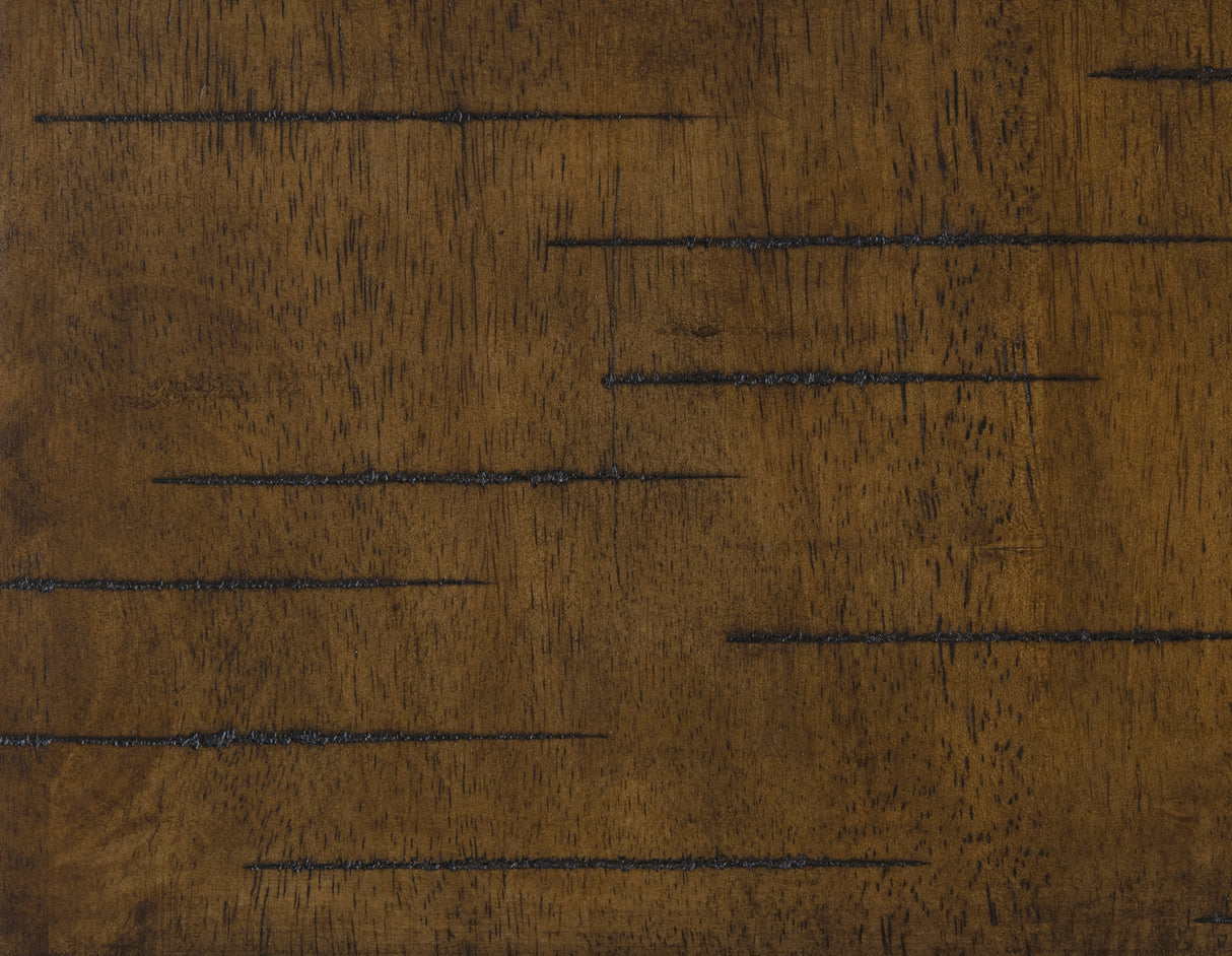 Caspian Black/Brown Pub Height Stool, Set of 2 from Homelegance - Luna Furniture