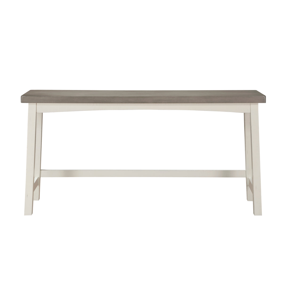 Caspian White/Coffee 4-Piece Counter Height Set from Homelegance - Luna Furniture