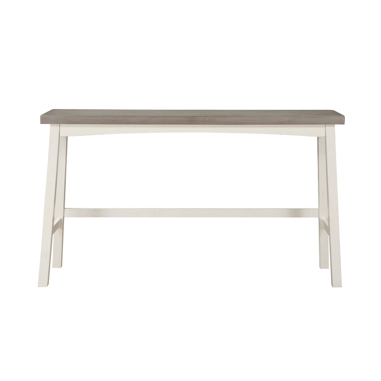 Caspian White/Coffee 4-Piece Pub Height Set from Homelegance - Luna Furniture