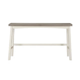 Caspian White/Coffee 4-Piece Pub Height Set from Homelegance - Luna Furniture