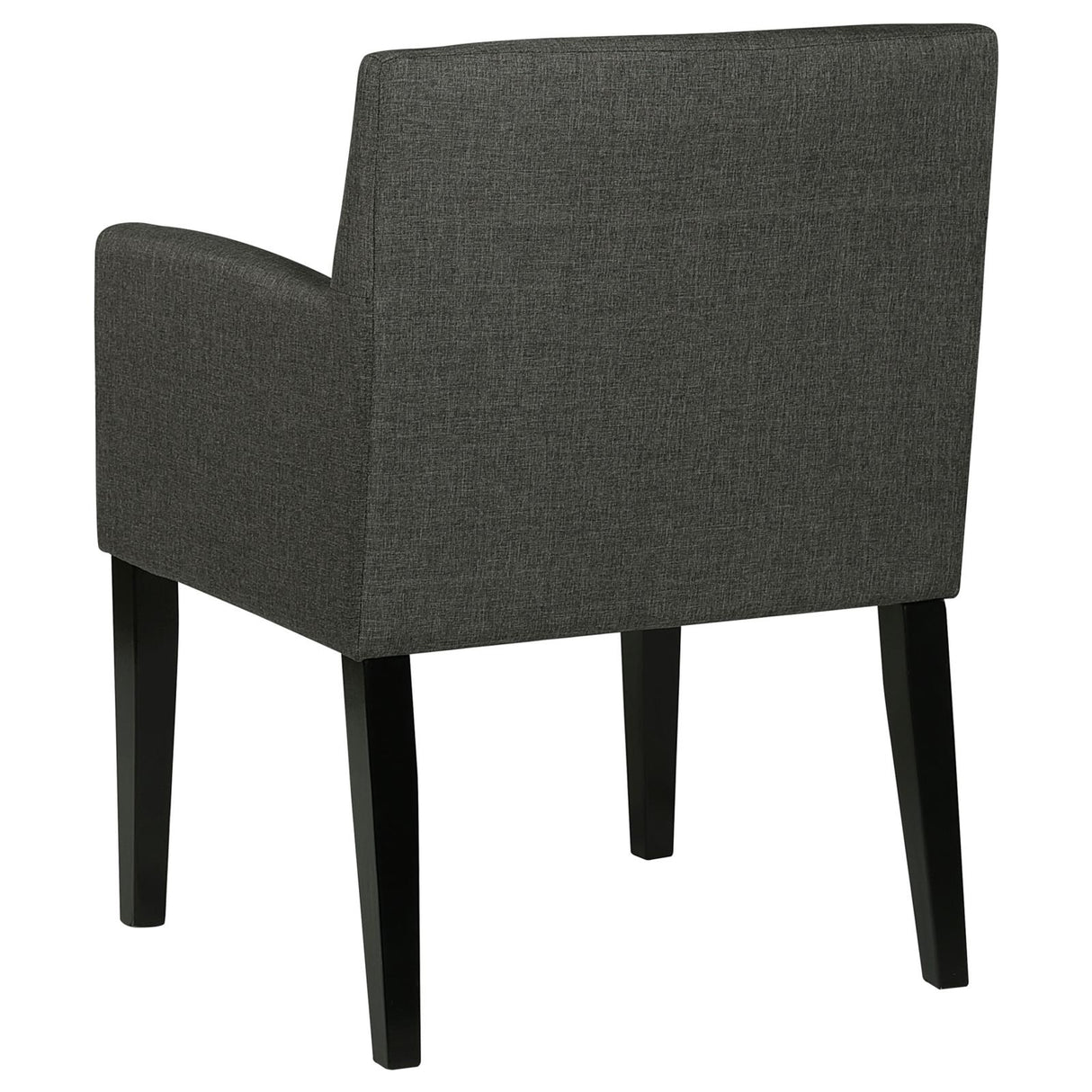 Catherine Charcoal Gray and Black 5-Piece Double Pedestal Dining Set from Coaster - Luna Furniture