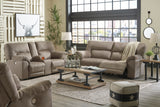 Cavalcade Slate Power Reclining Living Room Set from Ashley - Luna Furniture
