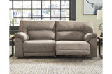 Cavalcade Slate Power Reclining Sofa from Ashley - Luna Furniture