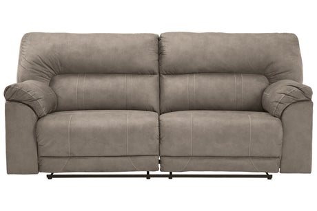 Cavalcade Slate Power Reclining Sofa from Ashley - Luna Furniture