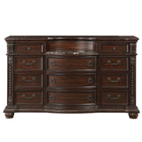 Cavalier Dark Cherry Dresser from Homelegance - Luna Furniture