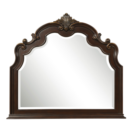 Cavalier Dark Cherry Mirror (Mirror Only) from Homelegance - Luna Furniture