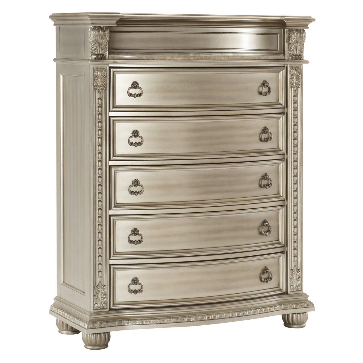 Cavalier Silver Chest from Homelegance - Luna Furniture