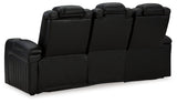 Caveman Den Midnight Power Reclining Sofa from Ashley - Luna Furniture