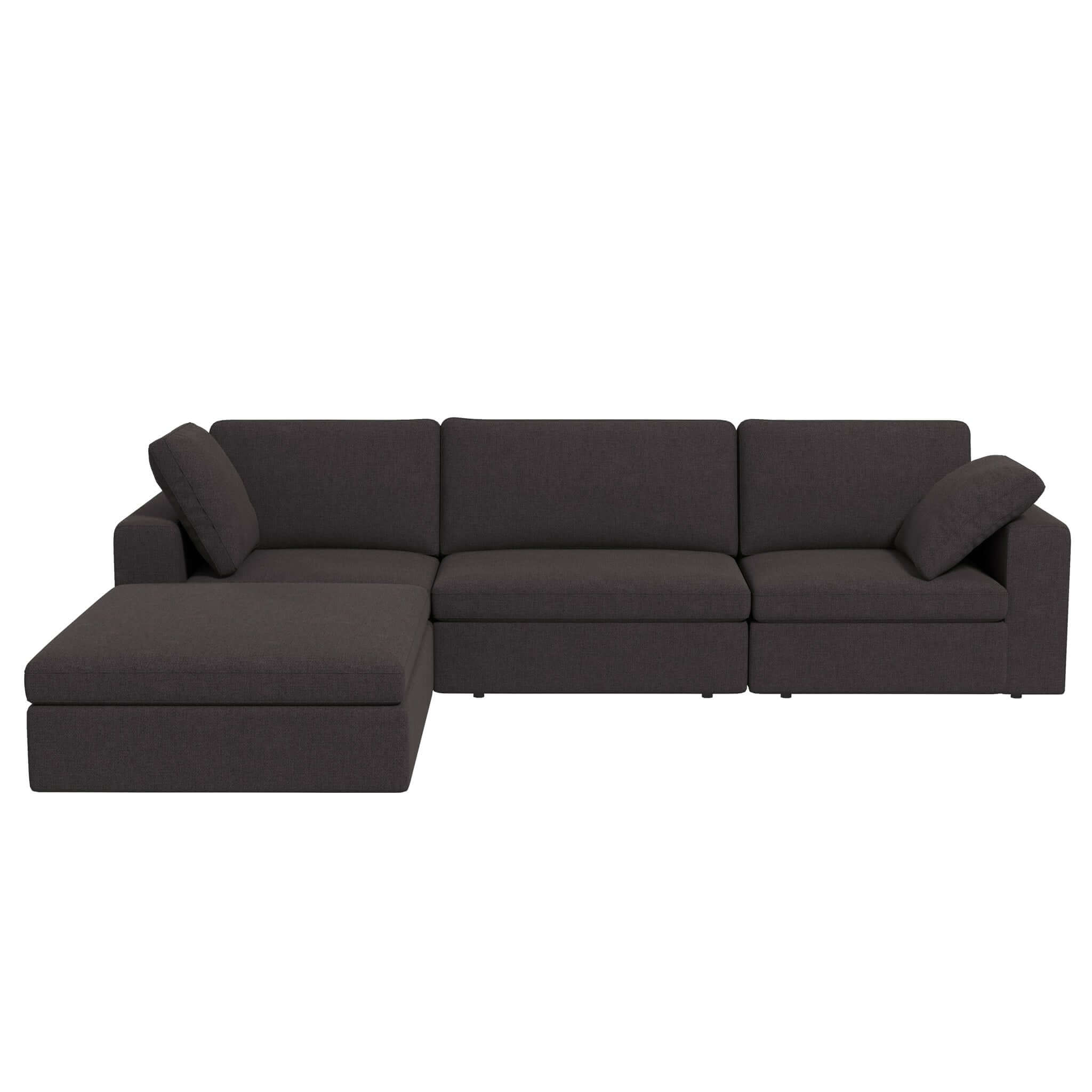 Cecilia Dark Gray Modular Corner Sectional from Ashcroft Furniture - Luna Furniture