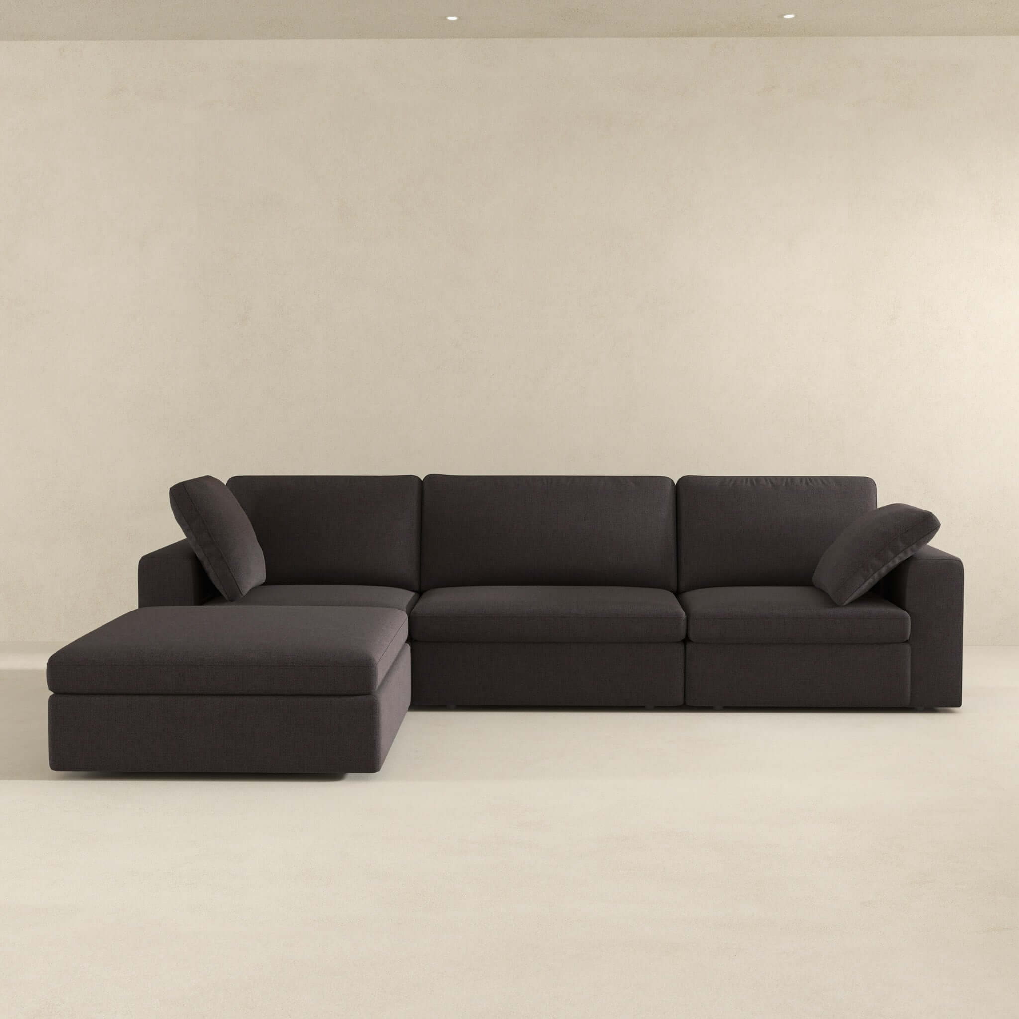 Cecilia Dark Gray Modular Corner Sectional from Ashcroft Furniture - Luna Furniture