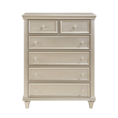 Celandine Silver Upholstered Panel Youth Bedroom Set from Homelegance - Luna Furniture