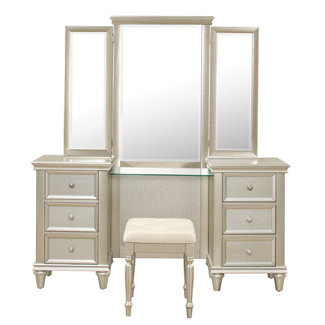 Celandine Silver Vanity Set from Homelegance - Luna Furniture