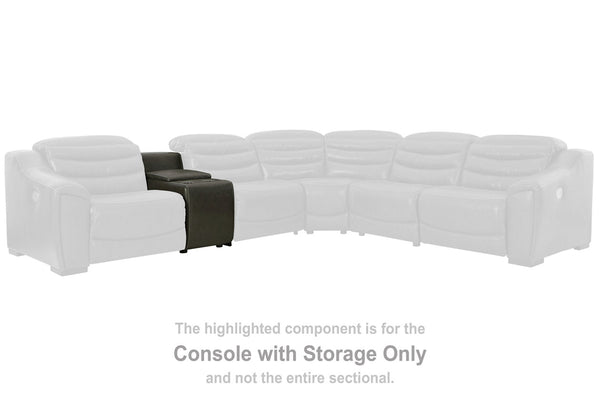 Center Line Dark Gray Console with Storage