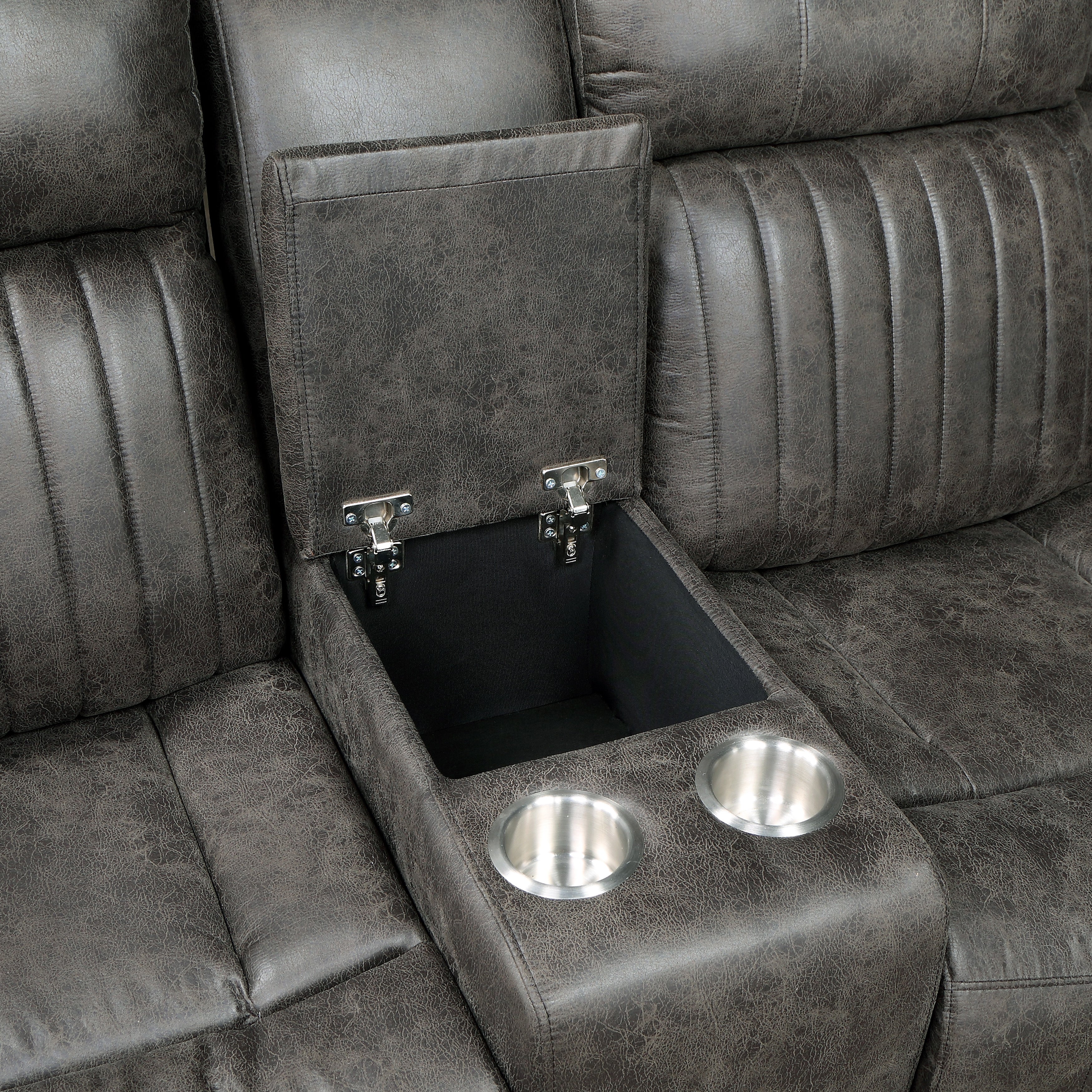 Homelegance 9479BRG*SC (3)3-Piece Reclining Sectional with Left