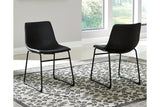 Centiar Black Dining Chair, Set of 2 from Ashley - Luna Furniture