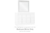 Chalanna White Bedroom Mirror (Mirror Only) from Ashley - Luna Furniture