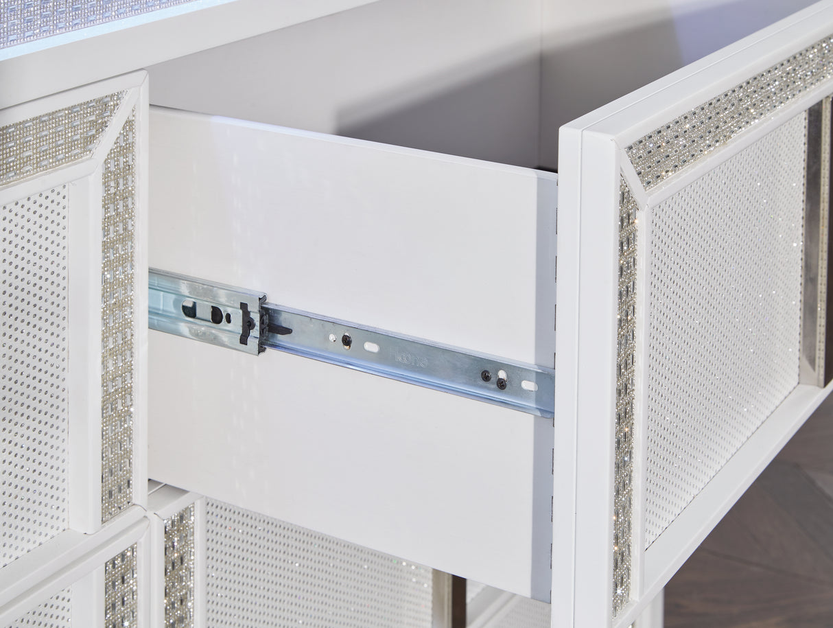Chalanna White Dresser from Ashley Furniture - Luna Furniture