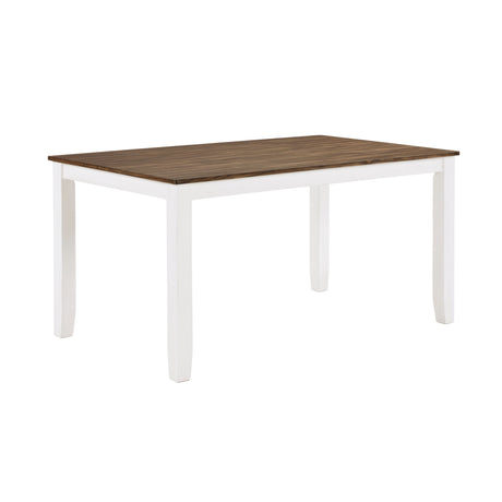 Challis Cherry/White 7-Piece Dining Set from Homelegance - Luna Furniture