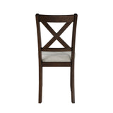 Challis Dark Cherry 7-Piece Dining Set from Homelegance - Luna Furniture