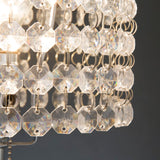 Chandelier Chrome 19" Table Lamp from Crown Mark - Luna Furniture