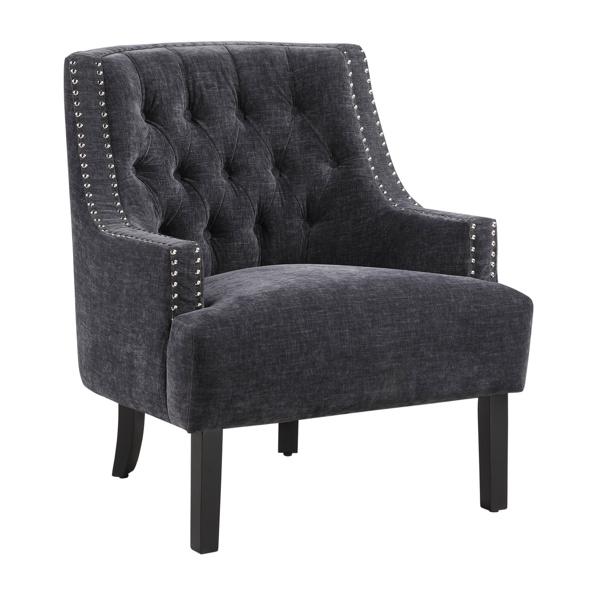 Charisma Black Accent Chair from Homelegance - Luna Furniture