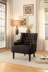 Charisma Chocolate Accent Chair from Homelegance - Luna Furniture