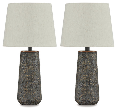 Chaston Antique Bronze Finish Table Lamp from Ashley - Luna Furniture