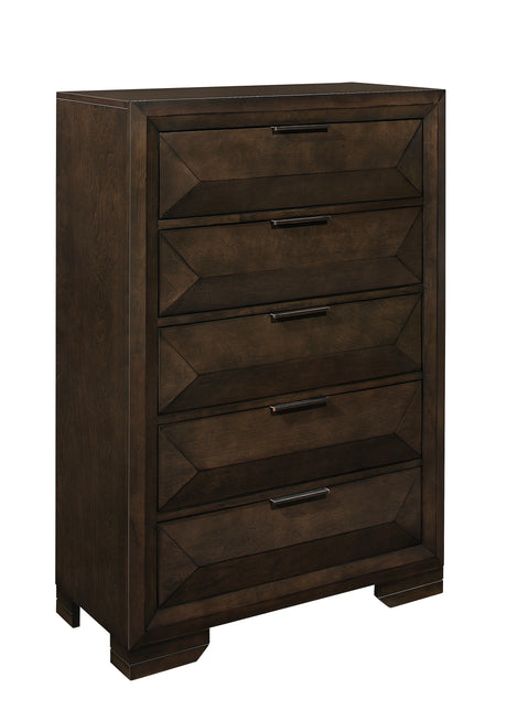 Chesky Warm Espresso Chest from Homelegance - Luna Furniture