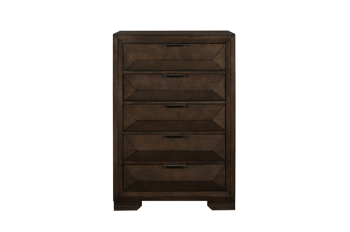 Chesky Warm Espresso Chest from Homelegance - Luna Furniture