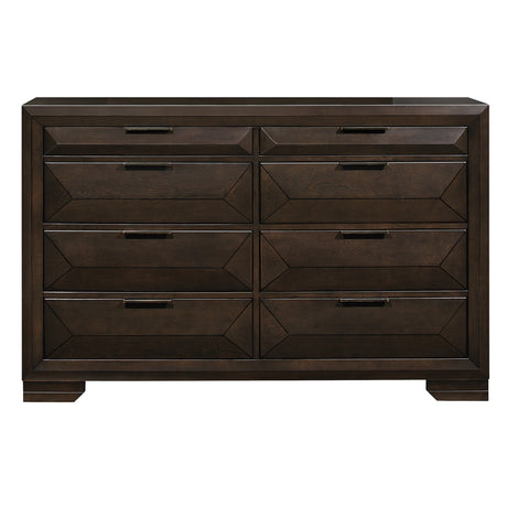 Chesky Warm Espresso Dresser from Homelegance - Luna Furniture