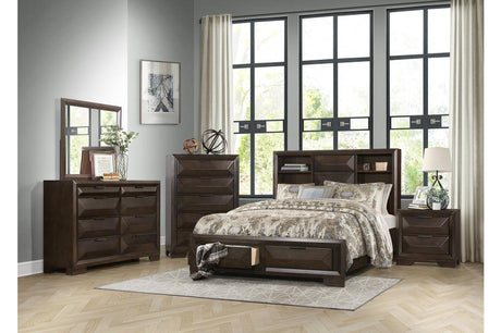 Chesky Warm Espresso Dresser from Homelegance - Luna Furniture