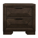 Chesky Warm Espresso Nightstand from Homelegance - Luna Furniture