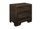 Chesky Warm Espresso Nightstand from Homelegance - Luna Furniture