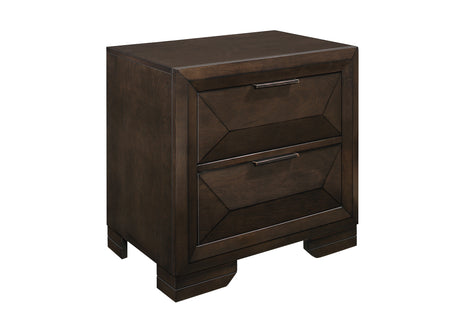 Chesky Warm Espresso Nightstand from Homelegance - Luna Furniture