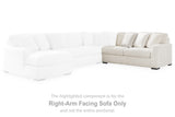Chessington Ivory Right-Arm Facing Sofa from Ashley Furniture - Luna Furniture