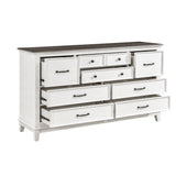 Chesterton Two-tone Dresser from Homelegance - Luna Furniture
